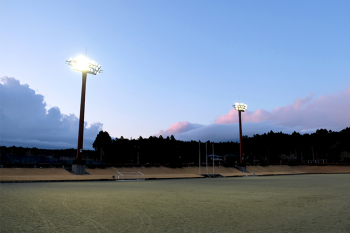 御殿場市 広場夜間照明LED化改修工事